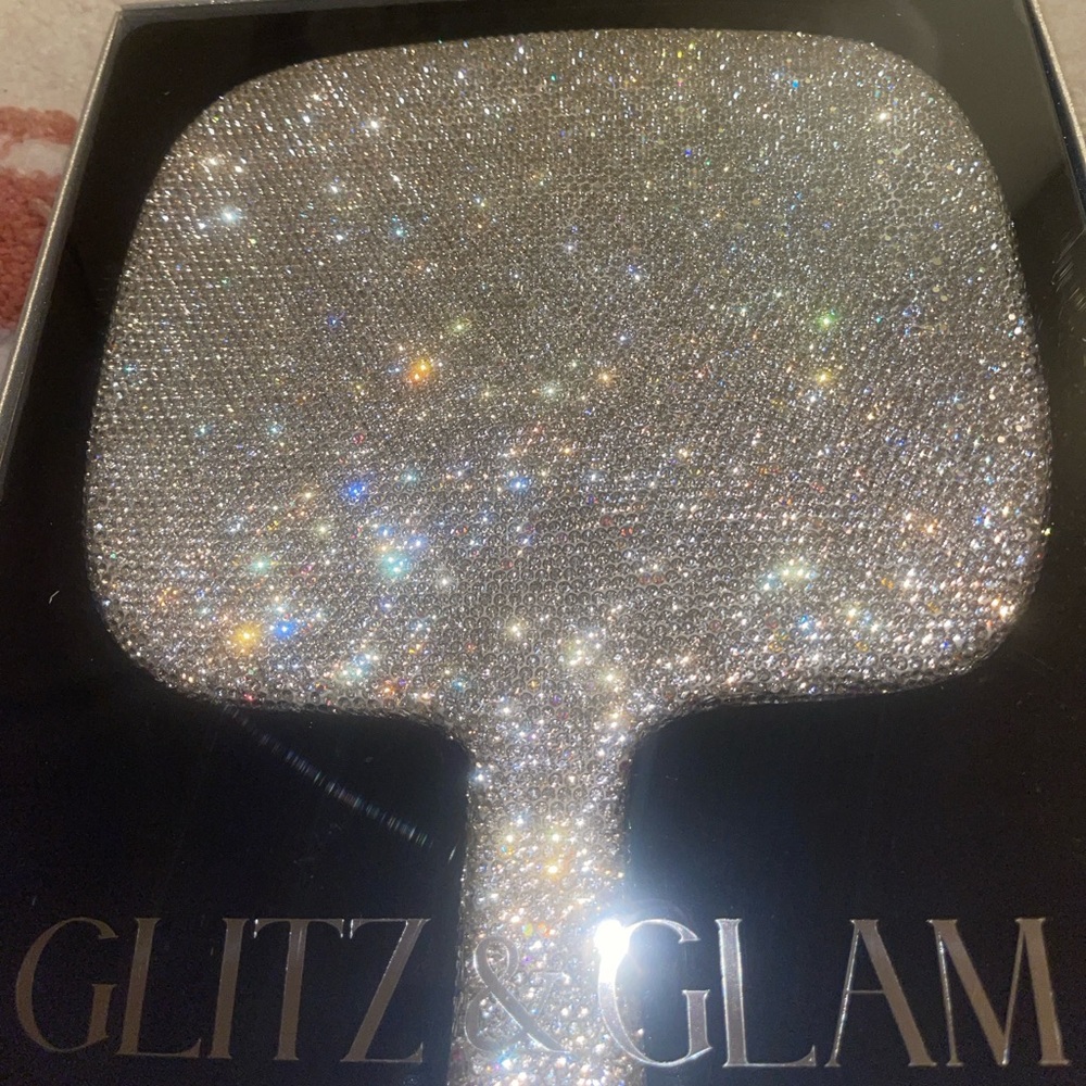 Glitz and Glam Handheld Mirror